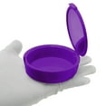 thumbnail image 3 of Unique Bargains 1 Pce Boîte de Rangement avec Miroir Rond Violet, 3 of 5