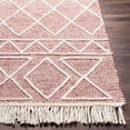 thumbnail image 3 of BoutiqueRugs Dacudao Bohemian, Transitional Runner Rug - Burgundy, Dusty Pink, Cream - 2'6" x 8' Runner, 3 of 8