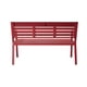 thumbnail image 4 of Banca para exterior Torino Estilo Industrial Color Rojo GAIA Torino, 4 of 6