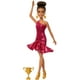 thumbnail image 1 of Muñeca moderna Barbie bailarina de salón con vestido rojo con volantes, 1 of 5