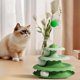thumbnail image 5 of Juguete Interactivo para Gatos con Disco Giratorio, Pista de Tres Capas y Bolas Rodantes, Base Antideslizante Ponderada, Juguete Rompecabezas de ABS Duradero para Gatos y Gatitos de Interior, 5 of 8