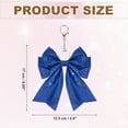thumbnail image 2 of Uxcell Cheer Bow Keychain Bulk, 6.7"x4.9" Cheerleader Gifts for Women Girls Team Sports & Events Blue, 2 of 7