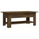 thumbnail image 1 of Mesa de café VidaXL de madera aglomerada de roble ahumado 102x55x42 cm, 1 of 7