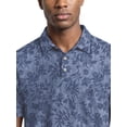 thumbnail image 4 of Ben Hogan Performance Men's & Big Men's Textured Botanical Print Short Sleeve Polo Shirt, Sizes S-4XLT, 4 of 8