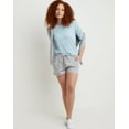 thumbnail image 6 of Hanes Jersey Shorts Originals Women's Plus Size Cotton Pockets 2.5 inseam 2X-4X, 6 of 7