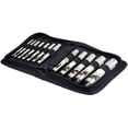 thumbnail image 3 of Juego de 12 piezas de punzón hueco para cuero resistente con kit de cremallera para cinturón, goma, tarjeta, sellos, plástico, papel, correa de reloj Ormromra YQ-1041, 3 of 7