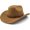 Gold, variant on Xijirk Cowboy Hat with Curved Wide Rolled Brim Tall Creased Embossed Leather Hatband Lightweight Headwear for Western Country Music Festival Halloween Cosplay,Black,One Size