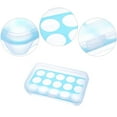 thumbnail image 4 of Harpily 50% Off Clear! Pantry Organization and Storage Kitchen Supplies Refrigerator Egg Storage Box 15 Grid Portable Picnic Egg Storage Box Plastic Egg Box Travel Egg Storage Container, 4 of 9