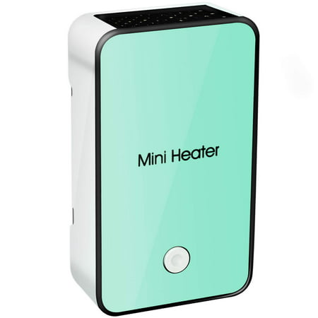 Mini Electric Heater Especially Suitable for Office Workers,Portable Space Heater Mute,Safe, Hidden Bracket,One-Touch Switch,Using Mouse,Warm Hand at Office/Home,Beautiful and Easy.50W