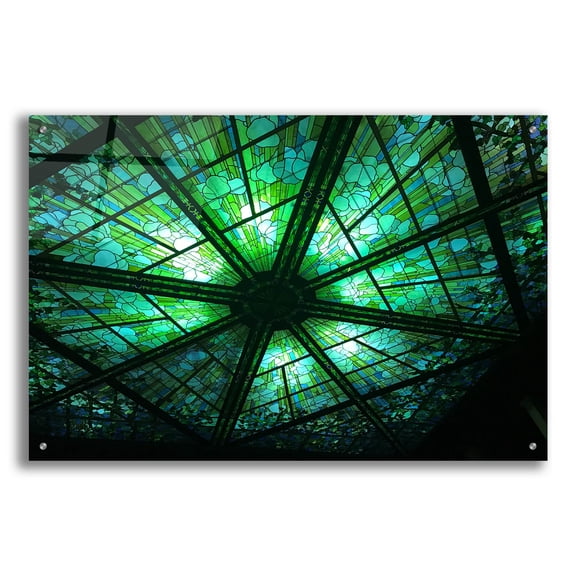Epic Art 'Divine Design' by IMB, Acrylic Glass Wall Art, 36"x24"