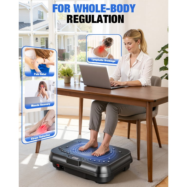bigzzia Vibration Plate Exercise Machine, Whole Body Shaker