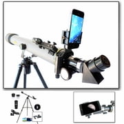 Cassini 800mm x 60mm Day/Night Refractor Telescope with Smartphone Adapter