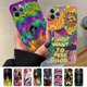 thumbnail image 2 of Funda de teléfono de arte psicodélico colorido para iPhone 8, 7, 6, 6S Plus, X, SE, 2020, XR, XS, 14, 11, 12, 13, Mini Pro Max, 2 of 4