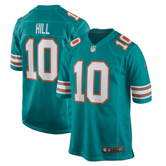 Youth Tyreek Hill Miami Dolphins NFL Player Game Team Jersey