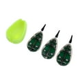 thumbnail image 1 of koolsoo Carp Fishing Bait Holder Inline Flat Method Feeder Set -3 Feeders with Mould, 1 of 8