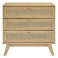 thumbnail image 4 of Dresser Drawer Chest, Brown Oak, Wood, Bedroom Living, Modern Contemporary HB35883, 4 of 7