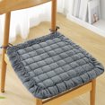 thumbnail image 7 of Outdoor Seat Pads Seat Cushionss 40x40 Autumns And Winter Plushs Dining Chair Cushions Home Chair Cushions Student Dormitory Computer Chair Office Squares Stool Sitting Cushions Gray, 7 of 7