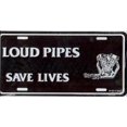 thumbnail image 2 of Loud Pipes Save Lives License Plate, 2 of 2
