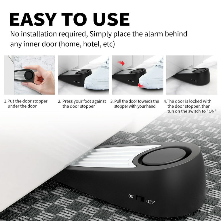 Door Stop Alarm, Door Sensor Alarm