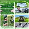 thumbnail image 2 of Golf Net, 10x7FT with Golf Practice Mat, Hitting Aid Nets for Backyard Driving Chipping Training Swing with Target Outdoor or Indoor– Gifts for Men/Dad/Him, 2 of 7