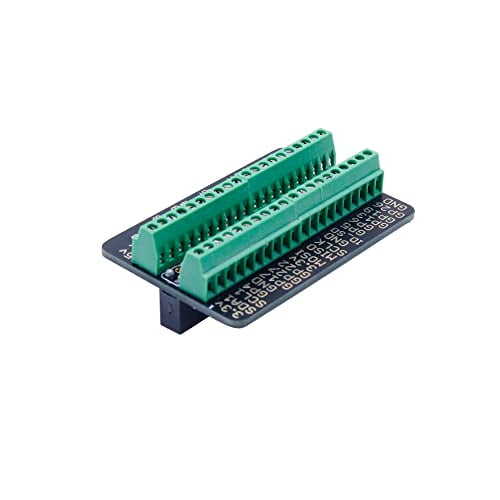 Treedix RPi GPIO Terminal Block Breakout Board Module Expansion Board Compatible with Raspberry Pi 4B/3B /3B/2B/Zero/Zero W