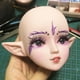 thumbnail image 4 of de cabeza de muñeca 1/3, maniquí de cosmetología, maquillaje para muñecas de niña Lolita BJD de noche, escultura de cabeza de entrenamiento ojos Baoblaze Cabeza de placa frontal de muñeca, 4 of 8