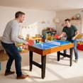 thumbnail image 2 of Soozier Table de Jeu Multi 5-en-1, Table de Jeu Combo 53 Po pour Enfants et Adultes, 2 of 10