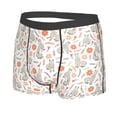 thumbnail image 2 of Wukai Flower Rabbit Print Men’s Underwear Breathable Boxer Briefs,&nbsp;Moisture Wicking & Breathable-Medium, 2 of 7