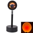 thumbnail image 1 of Proyector de luz LED 5W USB Proyector de luz Lámpara de atmósfera de apoyo de fotografía ajustable, Sunset Red Vogacara HA003685-04B, 1 of 6