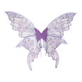 thumbnail image 2 of de hada para mujer, de mariposa para cosplay, accesorios de fotos para festivales, recuerdos de fiesta Púrpura, 2 of 8