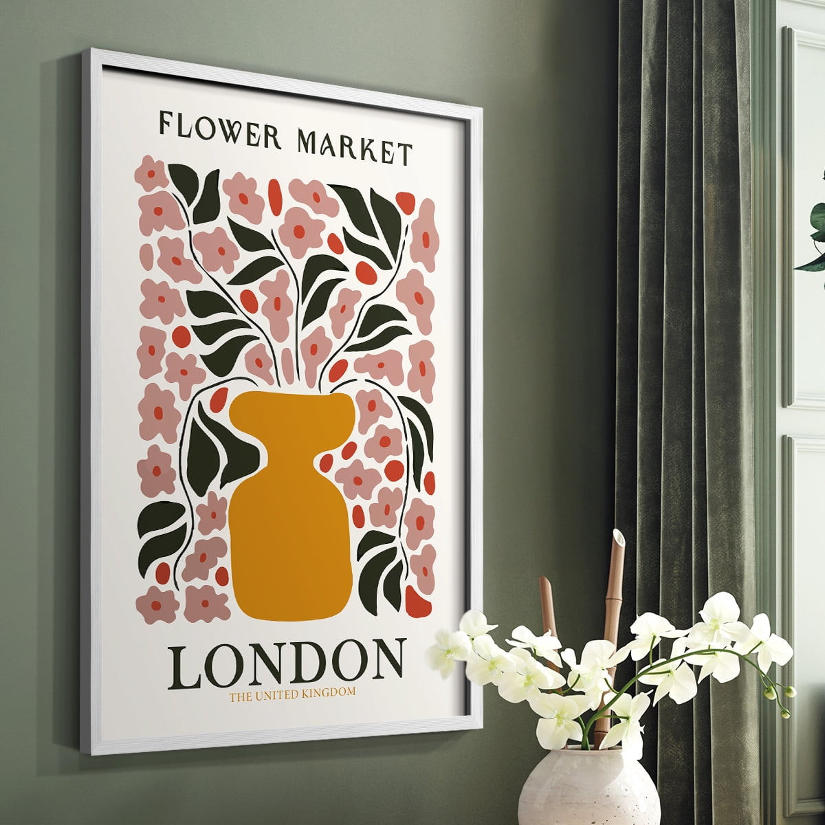 Matisse XXIV Framed Print - Solid Wood