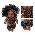 thumbnail image 4 of BrioTek 8 inch Pose Friendly, Safe and Fashionable Doll (Leopard Print Bottom Strap Pants), 4 of 5