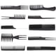 thumbnail image 4 of Styling Hair Comb 10 Pieces Professional Styling Comb Set Ideal for All Hair Types and Styles, 4 of 4
