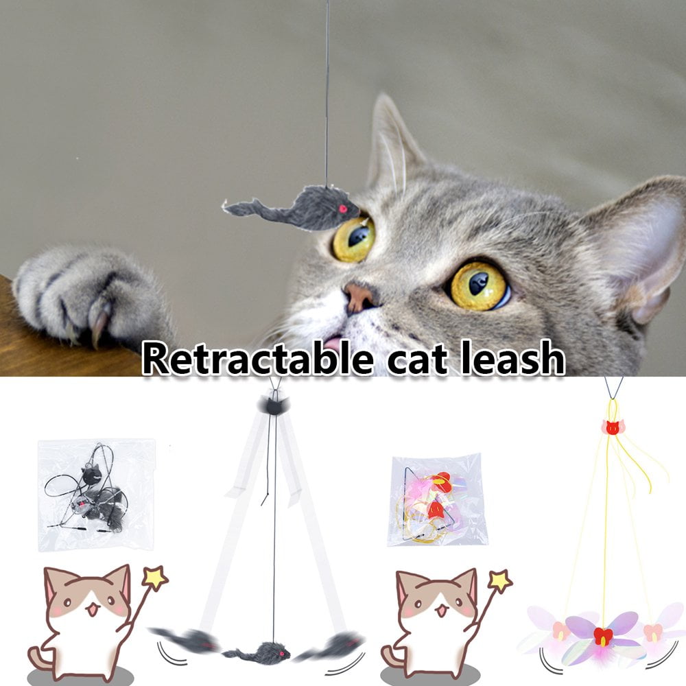 20 Pièces Jouet Chat Interieur Avec Tunnel, Jouet Chat Interactif Inclus Chat Tunnel, Balle, Une