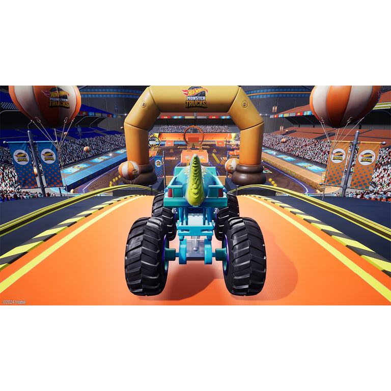 Free Shipping! GameMill Hot Wheels Monster Trucks Stunt Mayhem