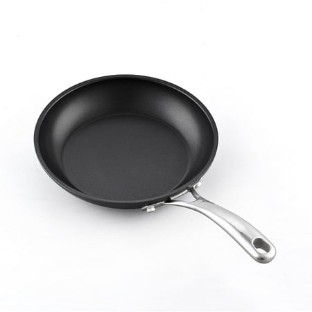 Cooks Standard 02569 Nonstick Hard, Black Anodized Fry Saute Omelet Pan, 8-inch