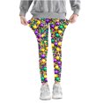 thumbnail image 2 of GERsome Girls Leggings Casual Print Leggings Yoga Pants for Toddler Girls Soft Comfortable Stretchy Tight Leggings Girls Athletic Leggings, Sizes 3-8 Years, 2 of 6