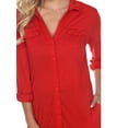 thumbnail image 2 of White Mark Women's Lola Stretchy Tunic, 2 of 4
