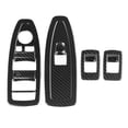 thumbnail image 1 of 4pcs Carbon Fiber Window Lift Switch Trim for BMW X1 2016-2019, 1 of 15