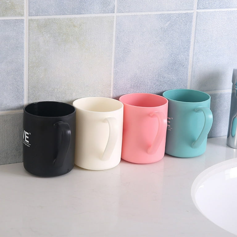 Bathroom Tumbler Cup, Household Minimalist Toothbrush Cup, Small Wash Cup,  Children & Couples Set, Creative Tooth Mug