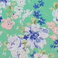 thumbnail image 3 of BCBGENERATION Womens Vert Stretch à Fermeture Éclair Jambe Slit Hi-lo Ourlet Floral Spaghetti Sangle Cou Carré Parti Parti Fit + Robe Évasée 8, 3 of 3