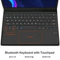 thumbnail image 6 of XZAMB TouchPad Keyboard Case Compatible with iPad Pro 12.9" 2017/2015, Magnetically Detachable Wireless Bluetooth Keyboard Cover with Pencil Holder Compatible with iPad Pro 12.9 1st / 2nd Gen, 6 of 8