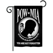 POW / MIA Garden Flag 2 Sided You Are Not Forgotten