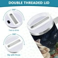 thumbnail image 5 of Water Bottle Insulated Tumblers Water Cup Water Jug Coffee Cup Travel Water Bottle Durable and Fashionable Warm Christmas Rabbit Cartoon, 5 of 8
