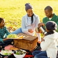 thumbnail image 6 of Valentine's Day Canvas Outdoor Picnic Blanket for All Your Outdoor Adventures - Waterproof and Durable for Beach, Camping, and Park- Portable and Easy to Clean - Large Size for Family and Friends, 6 of 6