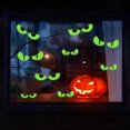thumbnail image 5 of Pegatinas decorativas de pared de Halloween con forma de ojos que brillan en la oscuridad y ojos aterradores, 5 of 5