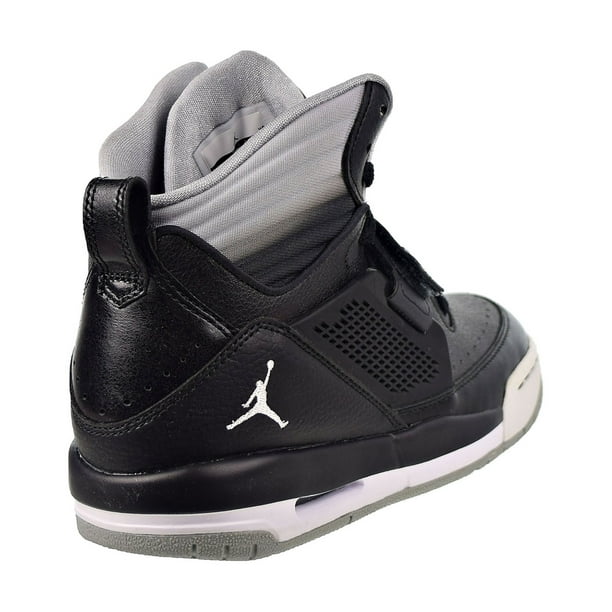 Jordan Flight 97 BG Big Kids' Shoes Black-White-Wolf 654978-010 - Walmart.com