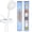Blue, variant on KAIYING 2 Pack Shower Head Filter Replacement, KDF Filter Cartridges Compatible with HEROBAI Filtered Shower Head, Helps Remove Chlorine and Fluoride