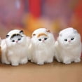 thumbnail image 4 of Realistic Sounding Cat Shape Plush Toys Simulation Stuffed Animal Cuddly Doll Toy Gift for Kids Children New, 4 of 10