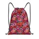thumbnail image 1 of Fotbe Red Lips Kissing Bolsa Mochila con Cordón Estampada, Bolsa de Gimnasio Deportiva, Bolsa Cinch, Bolsa con Cordón para Hombres y Mujeres-Medium, 1 of 6